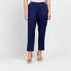 Persona by Marina Rinaldi Linen Trousers China Blue