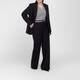 Persona by Marina Rinaldi Stretch Jersey Blazer Black 