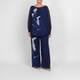 Persona by Marina Rinaldi Georgette Pull-On Trouser Navy 