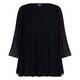 Persona by Marina Rinaldi Pleated Tunic Navy
