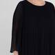 Persona by Marina Rinaldi Pleated Tunic Navy