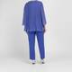 Persona by Marina Rinaldi Pleated Tunic Cornflower Blue