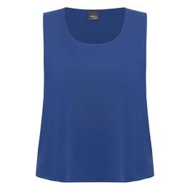 Persona by Marina Rinaldi Georgette Vest Royal Blue - Plus Size Collection