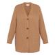 Persona by Marina Rinaldi Cableknit Cardigan Camel
