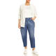 Persona by Marina Rinaldi Cropped Denim Jeans 