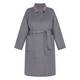 Persona Reversible Check Coat Grey