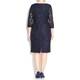 PERSONA navy lace tailored DRESS