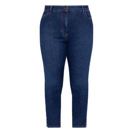 Persona by Marina Rinaldi Drainpipe Jeans Blue  - Plus Size Collection