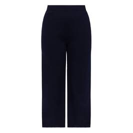 Persona by Marina Rinaldi Knitted Trousers Navy - Plus Size Collection