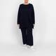 Persona by Marina Rinaldi Knitted Trousers Navy