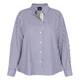 Persona by Marina Rinaldi Stripe Cotton Shirt Navy