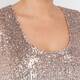 Persona by Marina Rinaldi Sequin Top Gold