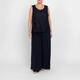 Persona by Marina Rinaldi Macrame Lace Top Navy 