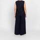 Persona by Marina Rinaldi Macrame Lace Top Navy 