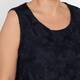 Persona by Marina Rinaldi Macrame Lace Top Navy 
