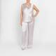 Persona by Marina Rinaldi Cream Top With Optional Sleeves
