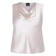 Persona by Marina Rinaldi Cream Top With Optional Sleeves