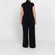 Persona by Marina Rinaldi Jersey Polo-Neck Top Black