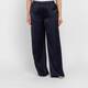 Persona by Marina Rinaldi Satin Trousers Navy