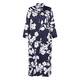 Piero Moretti Satin Viscose Dress Navy