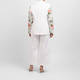 Piero Moretti Floral Tuxedo Jacket and Vest Twinset White 