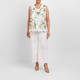 Piero Moretti Floral Tuxedo Jacket and Vest Twinset White 