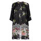 Piero Moretti Georgette Blossom Print Duster Jacket 