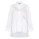 Piero Moretti Rope Embroidery Shirt White 