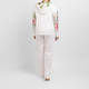 Piero Moretti Satin Floral Hoodie and Top Twinset