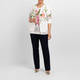 Piero Moretti Satin Floral Hoodie and Top Twinset