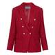 Rofa Sequin Blazer Red 