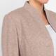 RoFa Long Wool Jersey Jacket Beige 