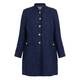 Rofa Long Boucle Jacket Navy 