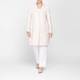 RoFa Tweed Long Jacket Cream 