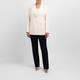 Rofa Textured Blazer Ivory 