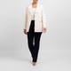 Rofa Textured Blazer Ivory 