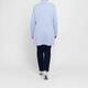 Rofa Jersey Long Jacket Pale Blue 