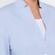 Rofa Jersey Long Jacket Pale Blue 