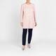 RoFa Tweed Long Jacket Multi-Colour