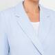 Rofa Double Breasted Jacket Pale Blue 