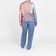 RoFa Patchwork Satin Bomber Jacket