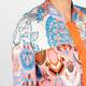 RoFa Patchwork Satin Bomber Jacket