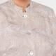 Rofa Long Embroidered Linen Jacket Beige