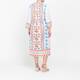 RYY Embroidered Cotton Kaftan White
