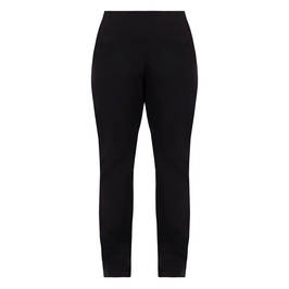 Sallie Sahne Technostretch Pull On Trouser Black - Plus Size Collection