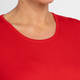 Sandra Portelli Merino Wool Knitted Tunic Red