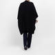 Sandra Portelli Cashmere Cape Black 