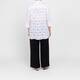 SeeYou by Biggi M Sheer Patterned Tunic White 