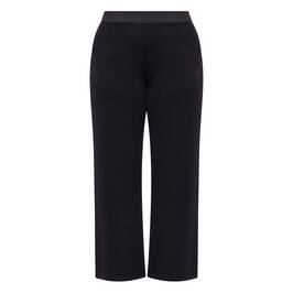 SeeYou by Biggi M Trousers Jersey Pull On Black  - Plus Size Collection