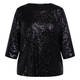 SeeYou by Biggi M Sequin Tunic Black